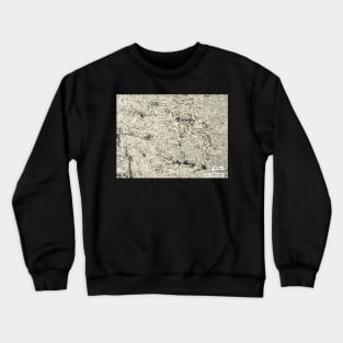 Microstructure of white cast iron Crewneck Sweatshirt